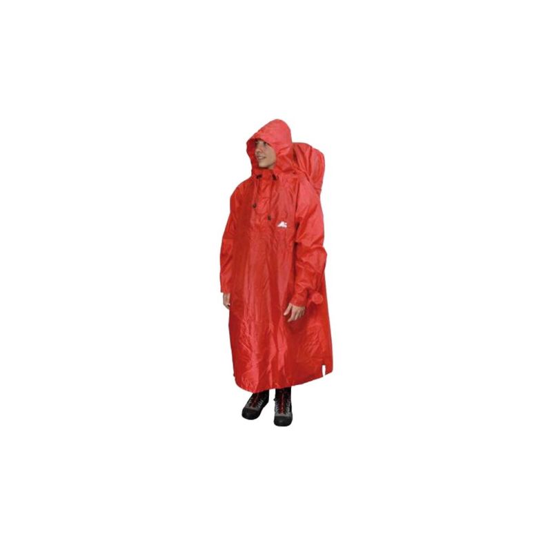 Poncho para lluvia Rojo Marsupio