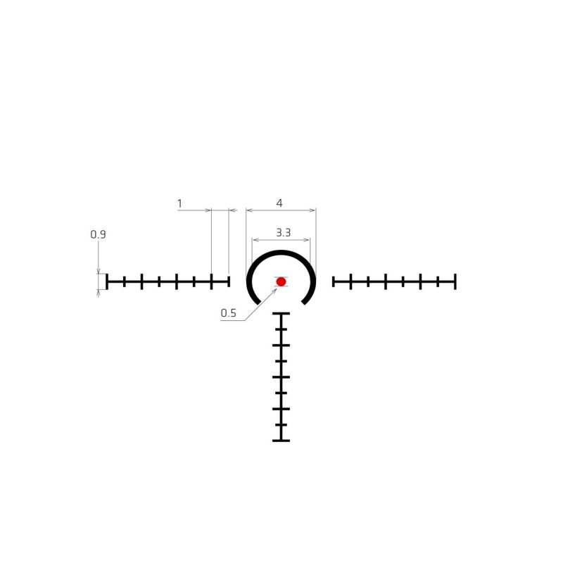 Prisma ultracompacto Delta HORNET 1x