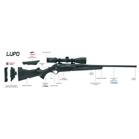 Rifle de cerrojo BENELLI LUPO