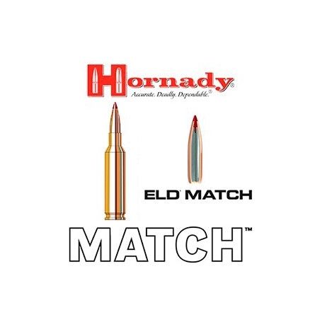 Bala Hornady Match 6.5 Creedmoor 140 grains ELD Match