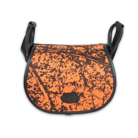 Morral con portacazas silenciosos - camuflaje naranja