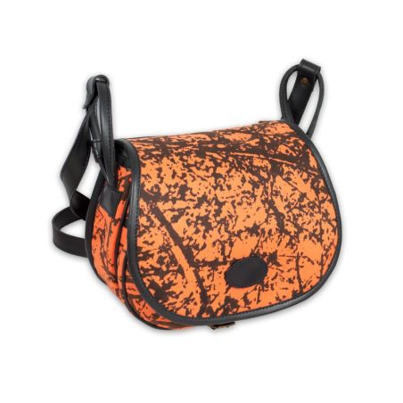 Morral con portacazas silenciosos - camuflaje naranja