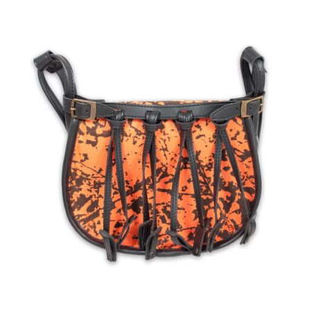 Morral con portacazas silenciosos - camuflaje naranja