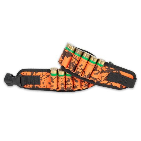 Canana PVC para cartuchos - 20x cartuchos, camuflaje naranja